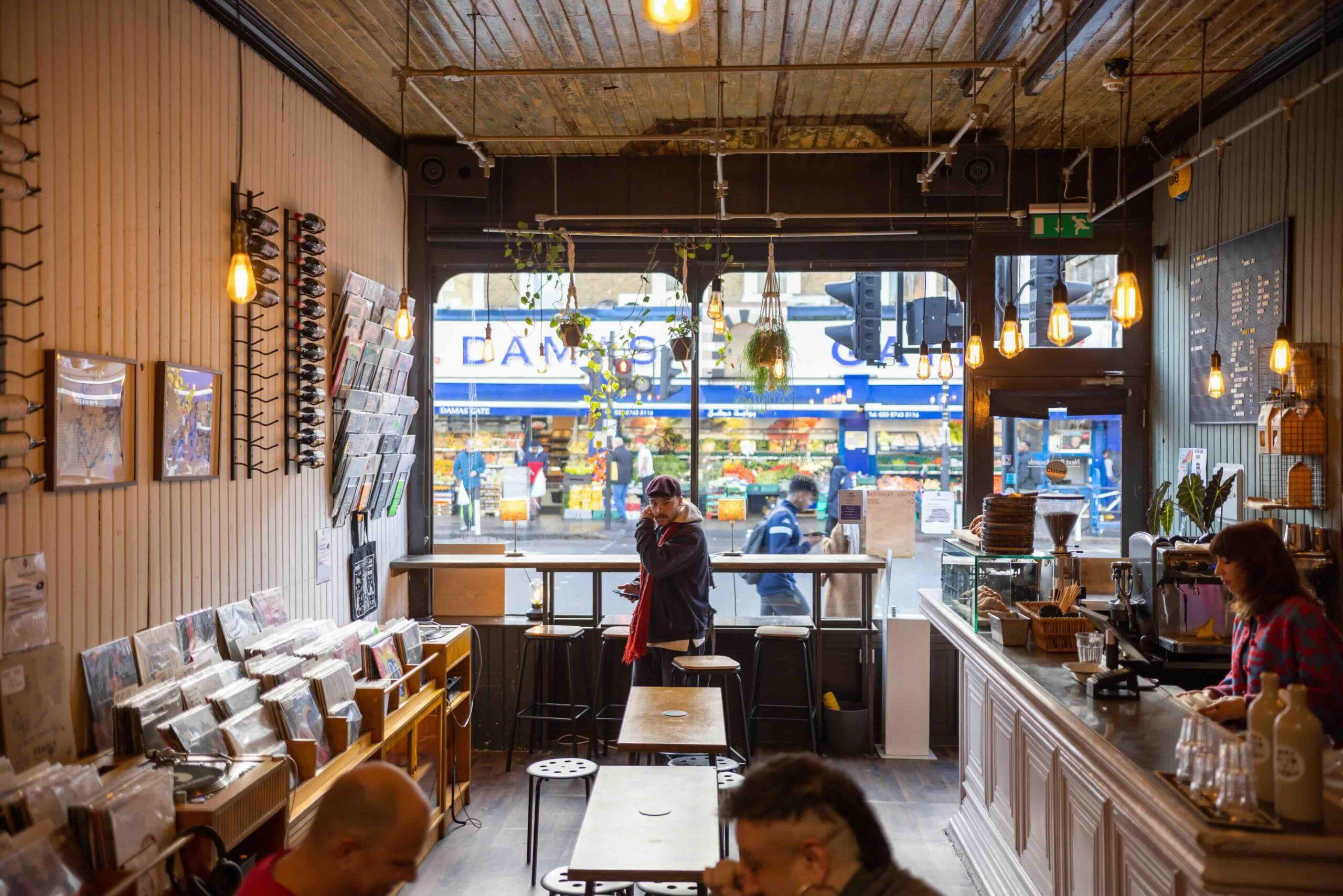Next Door Records Two: Enjoy wine by the pint and vinyl records-image