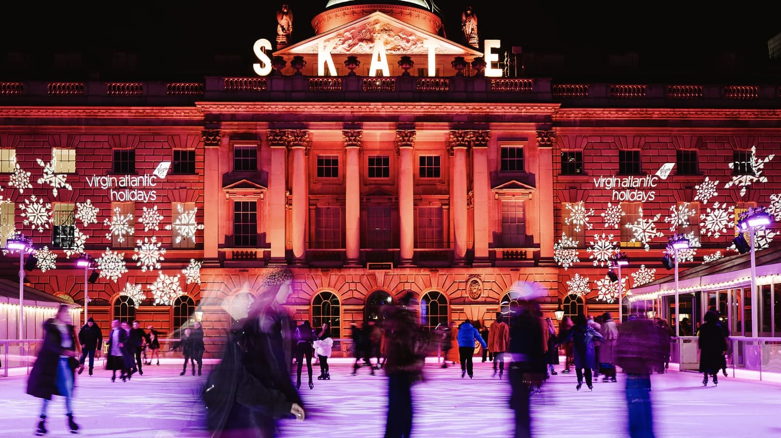 Ice skating returns to Somerset House this festive season