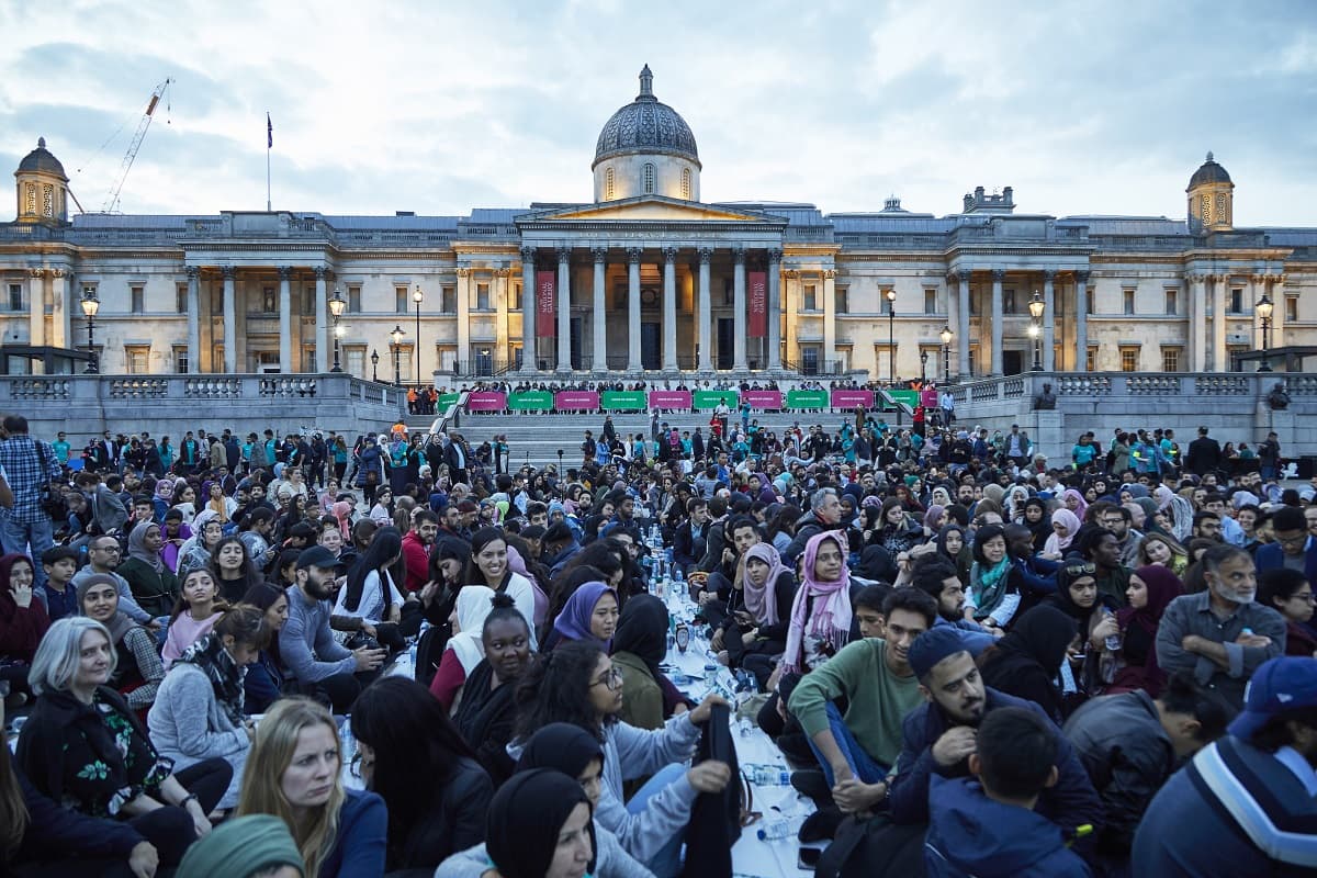 Break your fast at Battersea Arts Centre or Trafalgar Square with Open Iftar