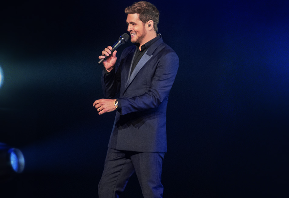 A Michael Bublé tour swings into the United Kingdom  