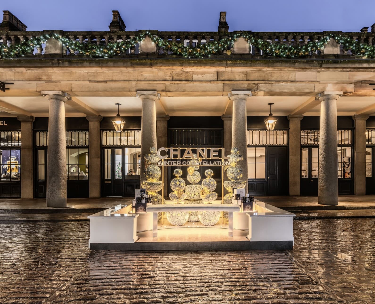 Chanel in Covent Garden: Check out the festive pop-up