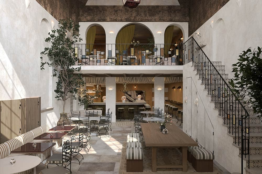 All-day Lebanese brasserie KINZ is opening inside a Notting Hill bank