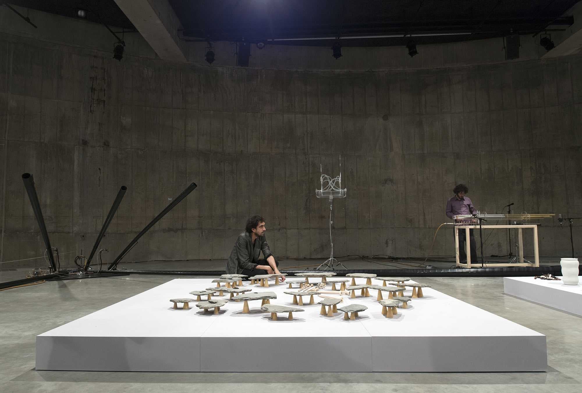 Lebanese artist Tarek Atoui takes over the Tate’s Turbine Hall