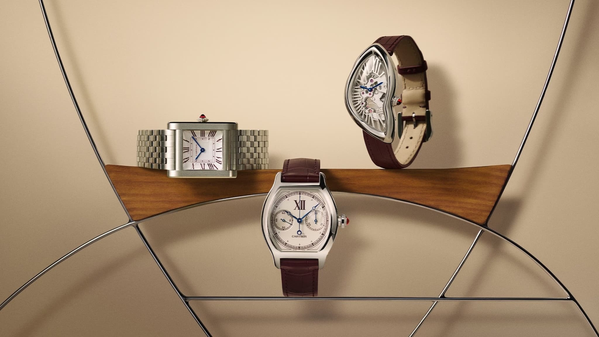 Cartier Privé Marks 10 Years With a Vintage-Inspired Watch Collection