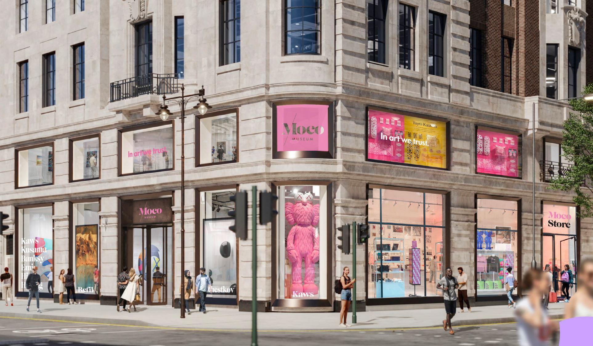 Moco Museum London will open in Marble Arch this summer